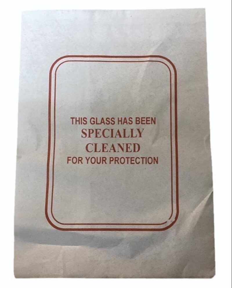 Glass Cover - Paper - Pack of 1000