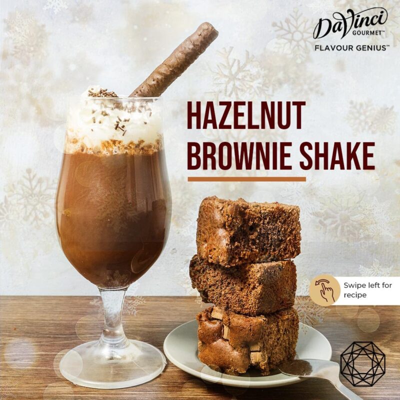 DaVinci Gourmet - Hazelnut - Flavoured Liquid Syrup – 750 ML - Image 4