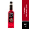DaVinci Gourmet - Cranberry - Flavoured Liquid Syrup – 750 ML