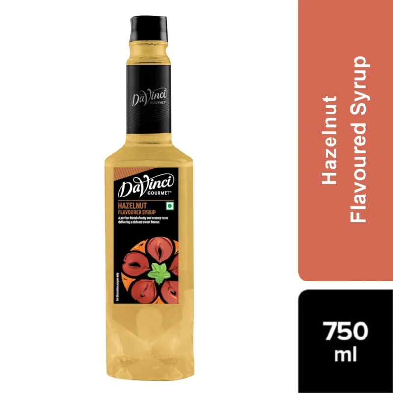 DaVinci Gourmet - Hazelnut - Flavoured Liquid Syrup – 750 ML