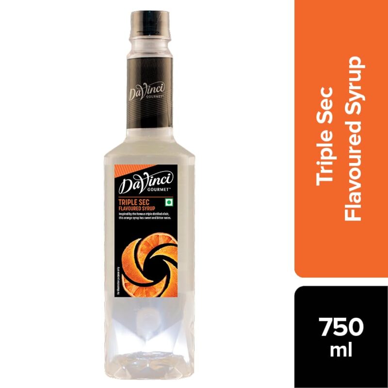 DaVinci Gourmet - Triple Sec - Flavoured Liquid Syrup – 750 ML