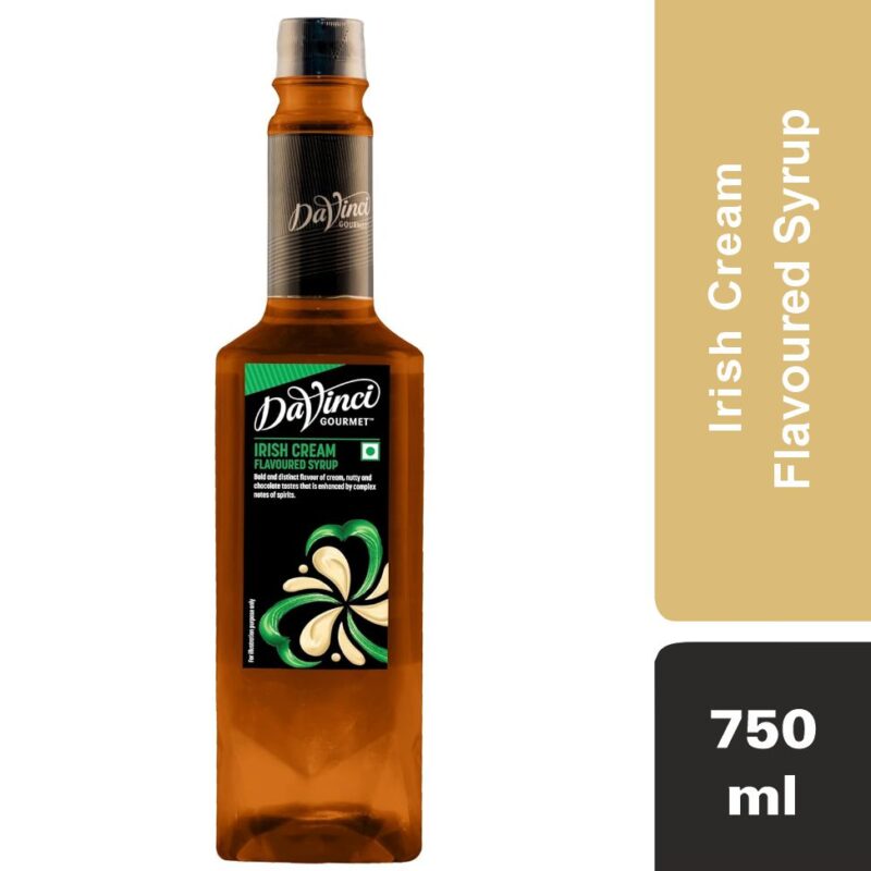 DaVinci Gourmet - Irish Cream - Flavoured Liquid Syrup – 750 ML