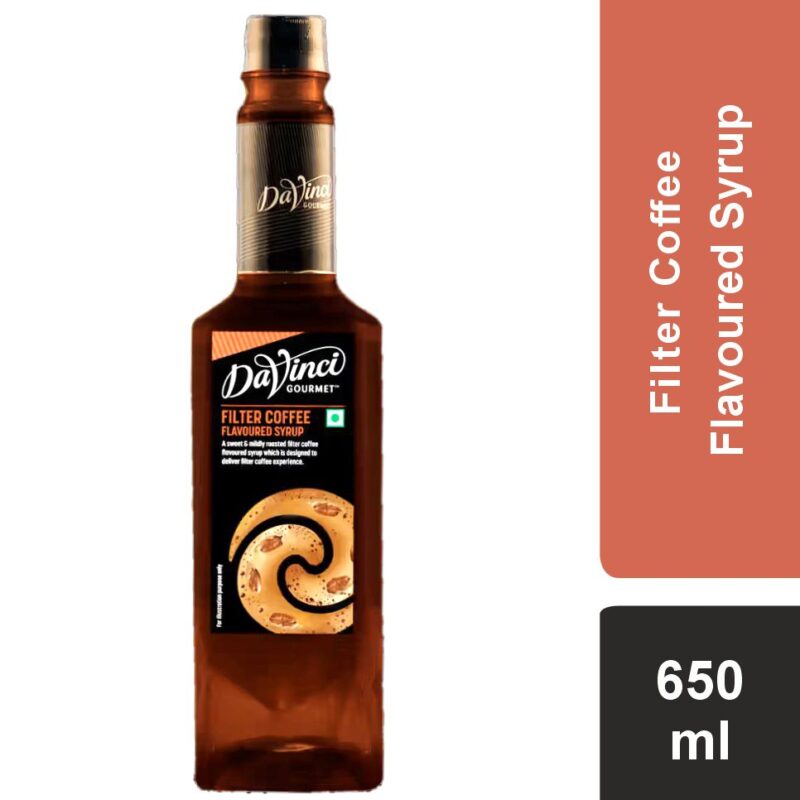 DaVinci Gourmet - Filter Coffee- Flavoured Liquid Syrup – 650 ML