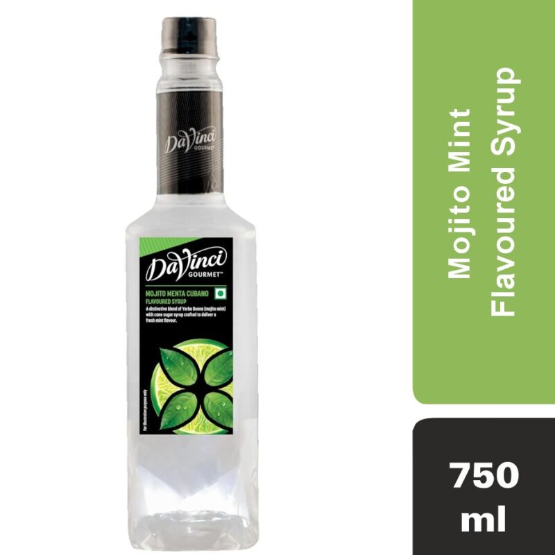 DaVinci Gourmet - Mojito Mint - Flavoured Liquid Syrup – 750 ML
