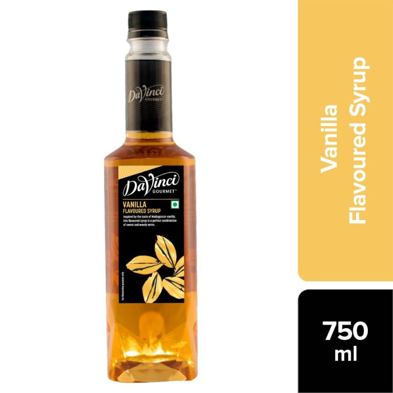 DaVinci Gourmet - Vanilla - Flavoured Liquid Syrup – 750 ML